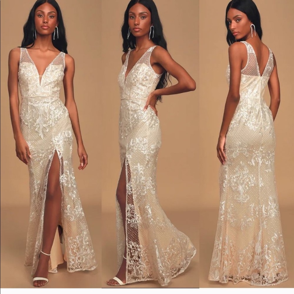 Lulus wedding dress